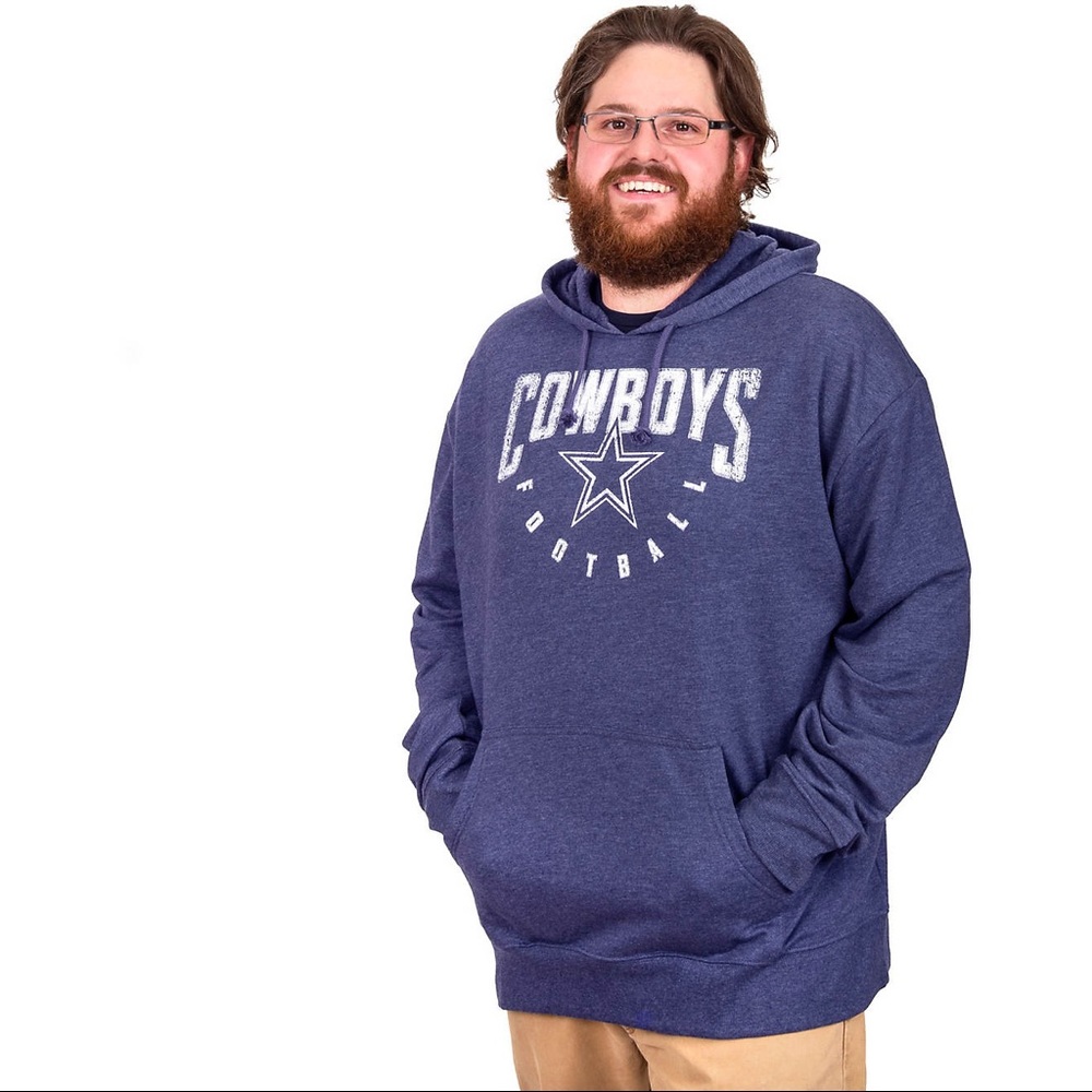Dallas Cowboys Men's Rubens Hoodie Blue